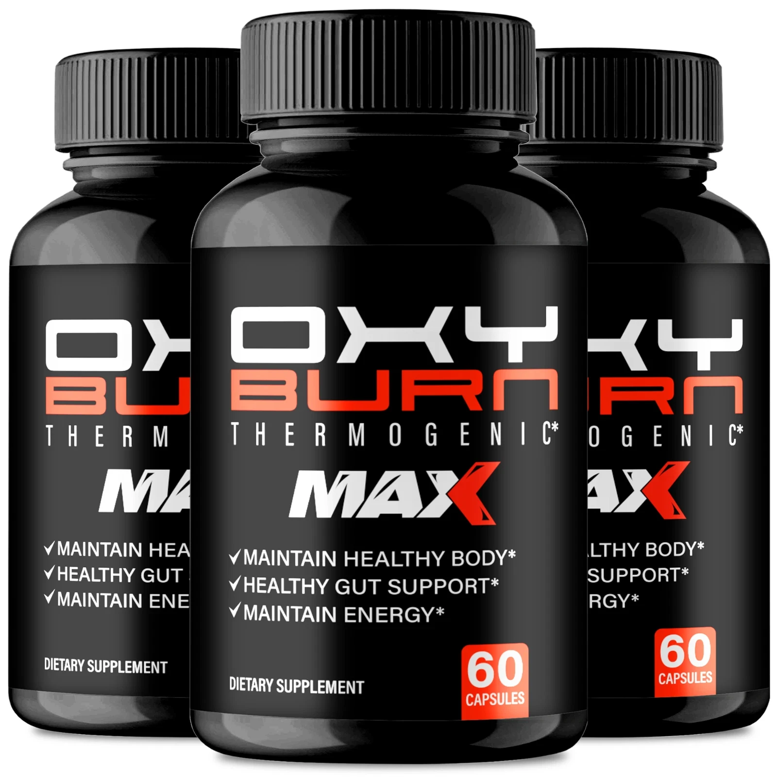 Oxy Burn Max Supplement Bottle
